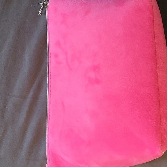 Juicy Couture Pink Rhinestone Cosmetic Case & Bottle New - Picture 4 of 6